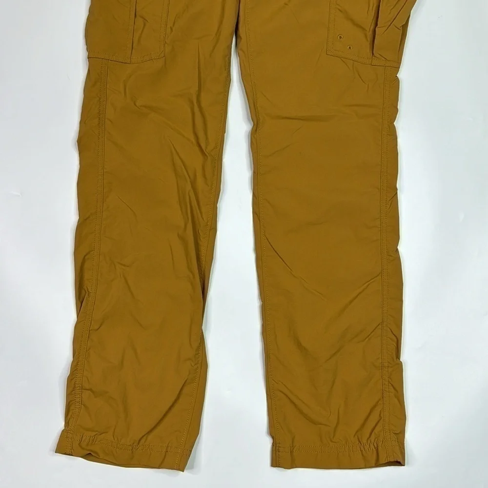 Exofficio Amphi Mustard Yellow Hiking Adventure Pants Size 28x32